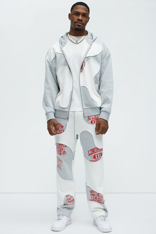 Tyson Champion Oversized Zip Hoodie - Heather/Combo - image 2
