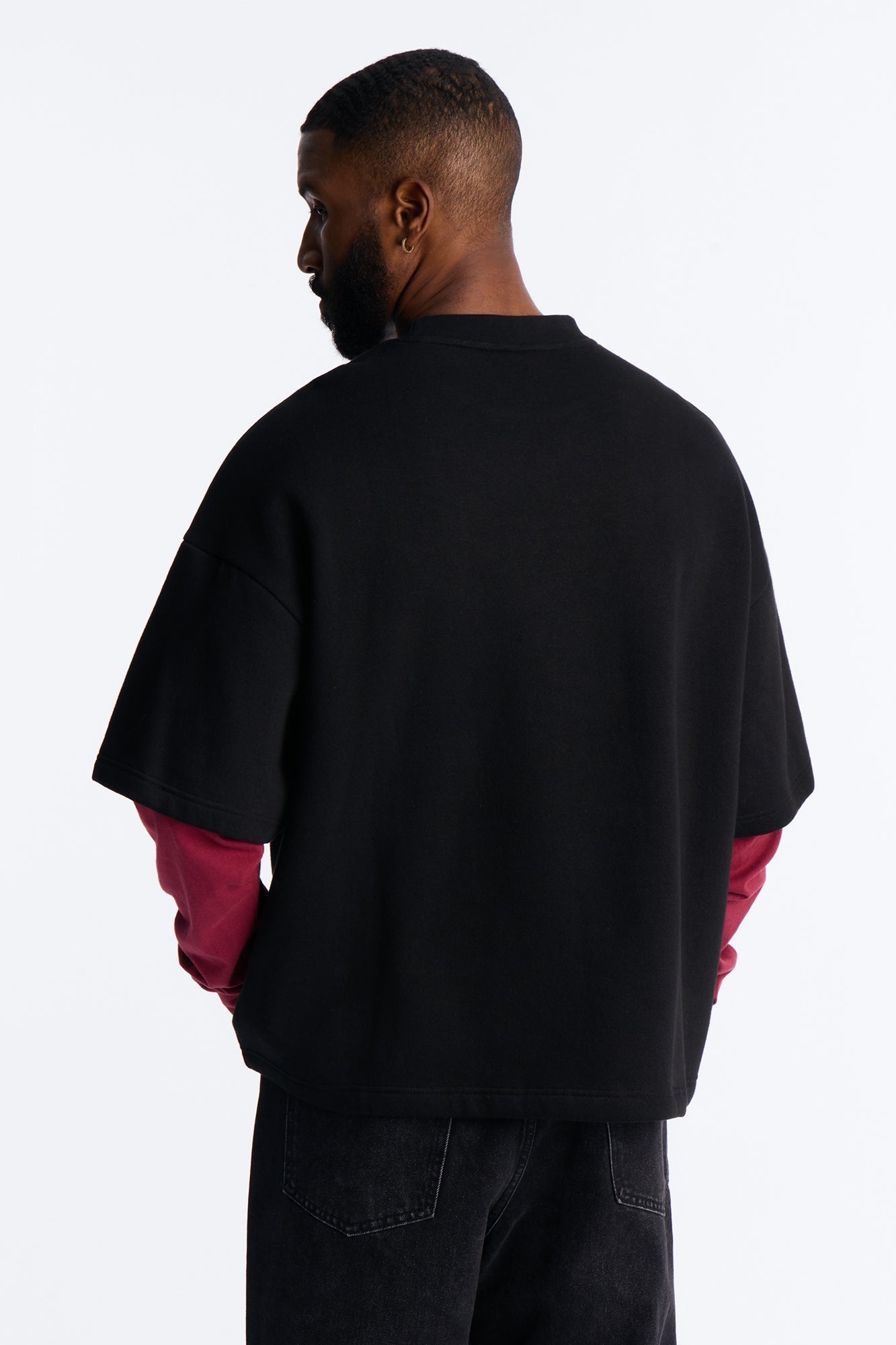 Megadeth Forever Oversized Fleece Twofer - Black Wash - image 4
