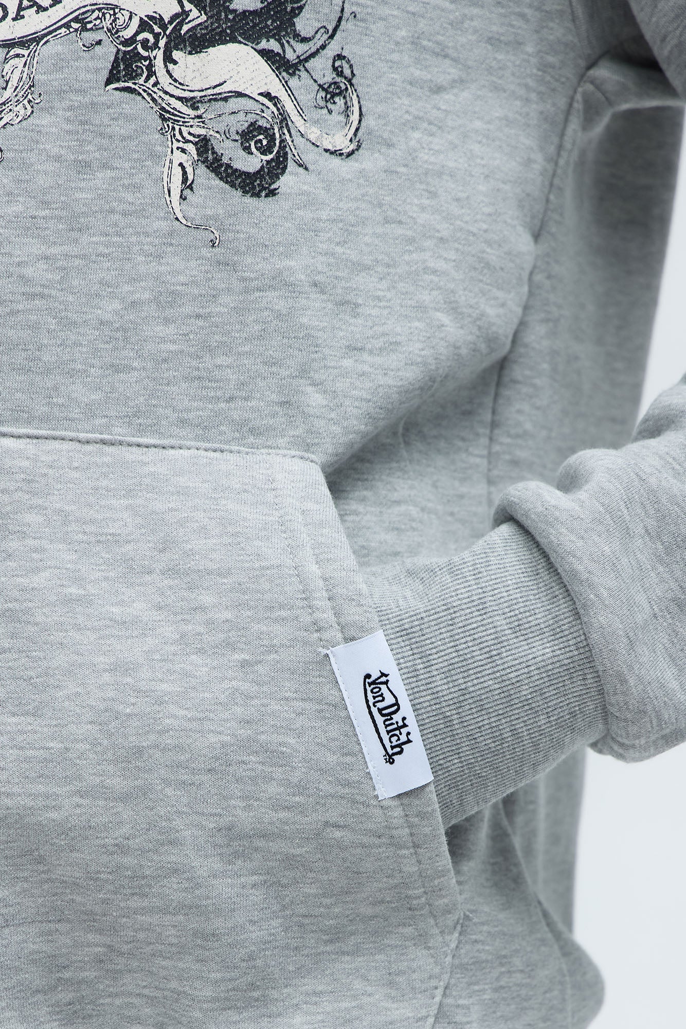 Von Dutch Legendary Hoodie - Heather Grey - image 4