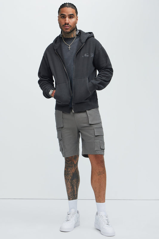 Athletic Department Zip Up Hoodie - Black - image 2
