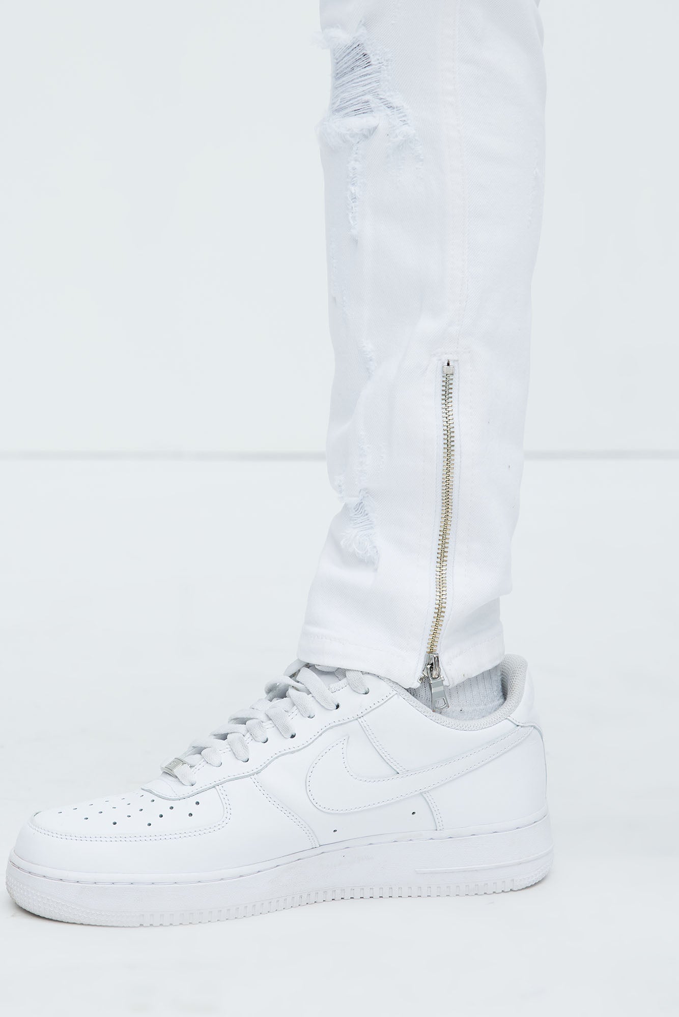 Stay Positive Skinny Jean - White - image 4
