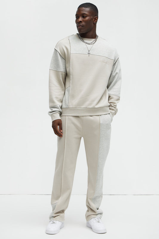 Block The Fear Crewneck Sweatshirt - Grey - image 2