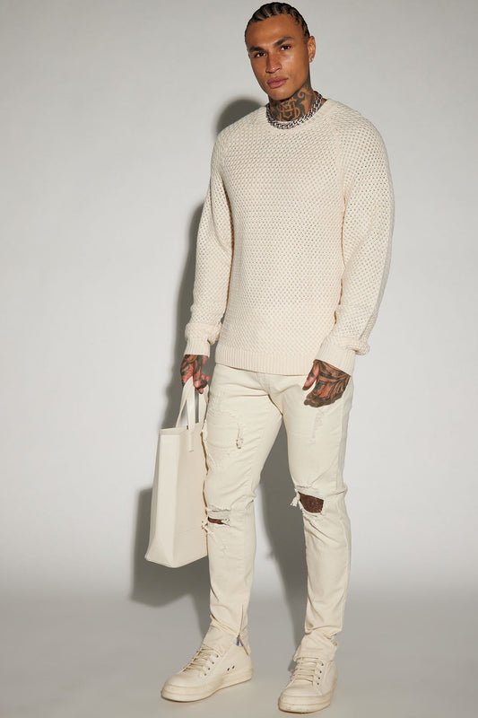 Point Of View Skinny Jeans - Off White - image 2