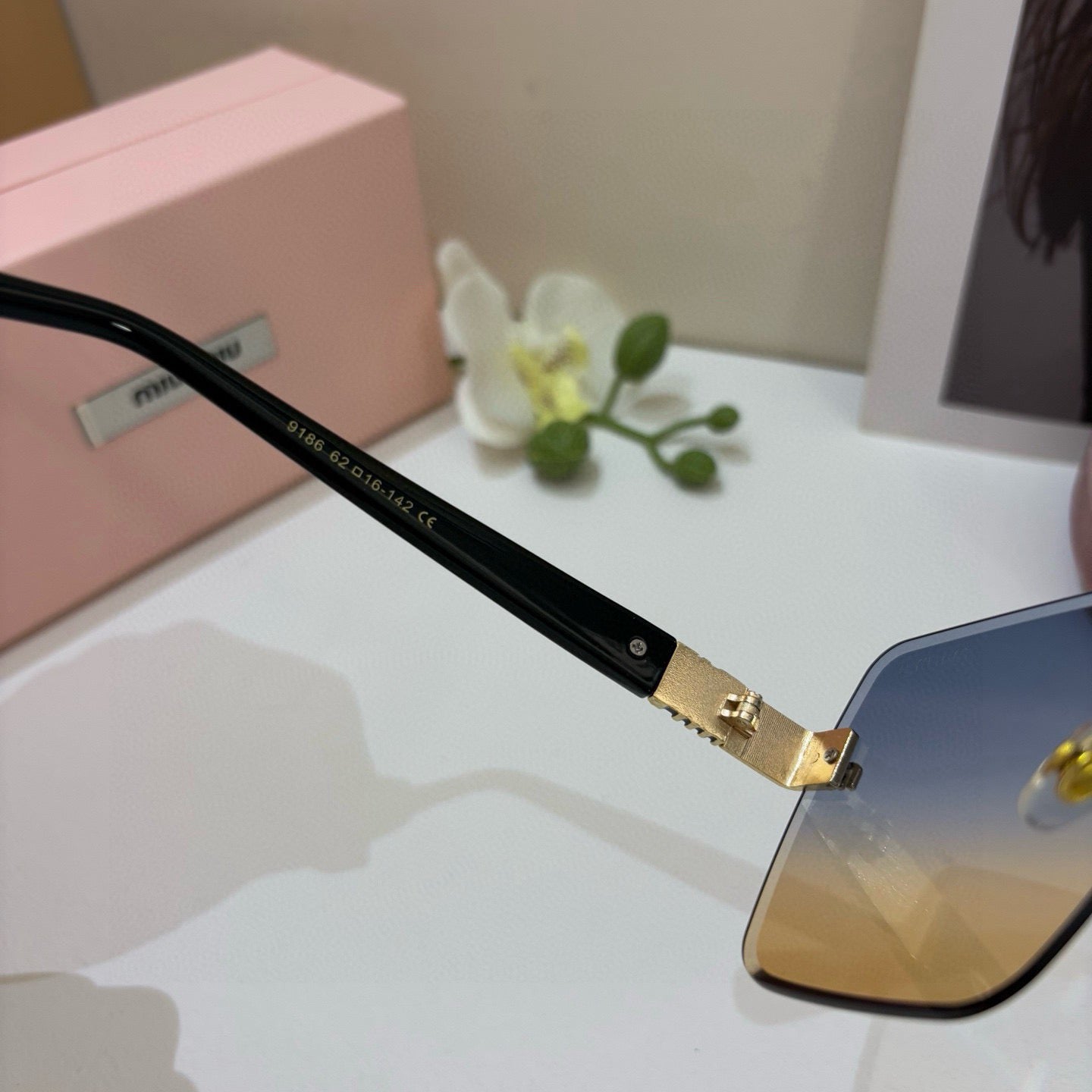 Miu Miu 2026 Acetate & Metal Square Frame Glasses
