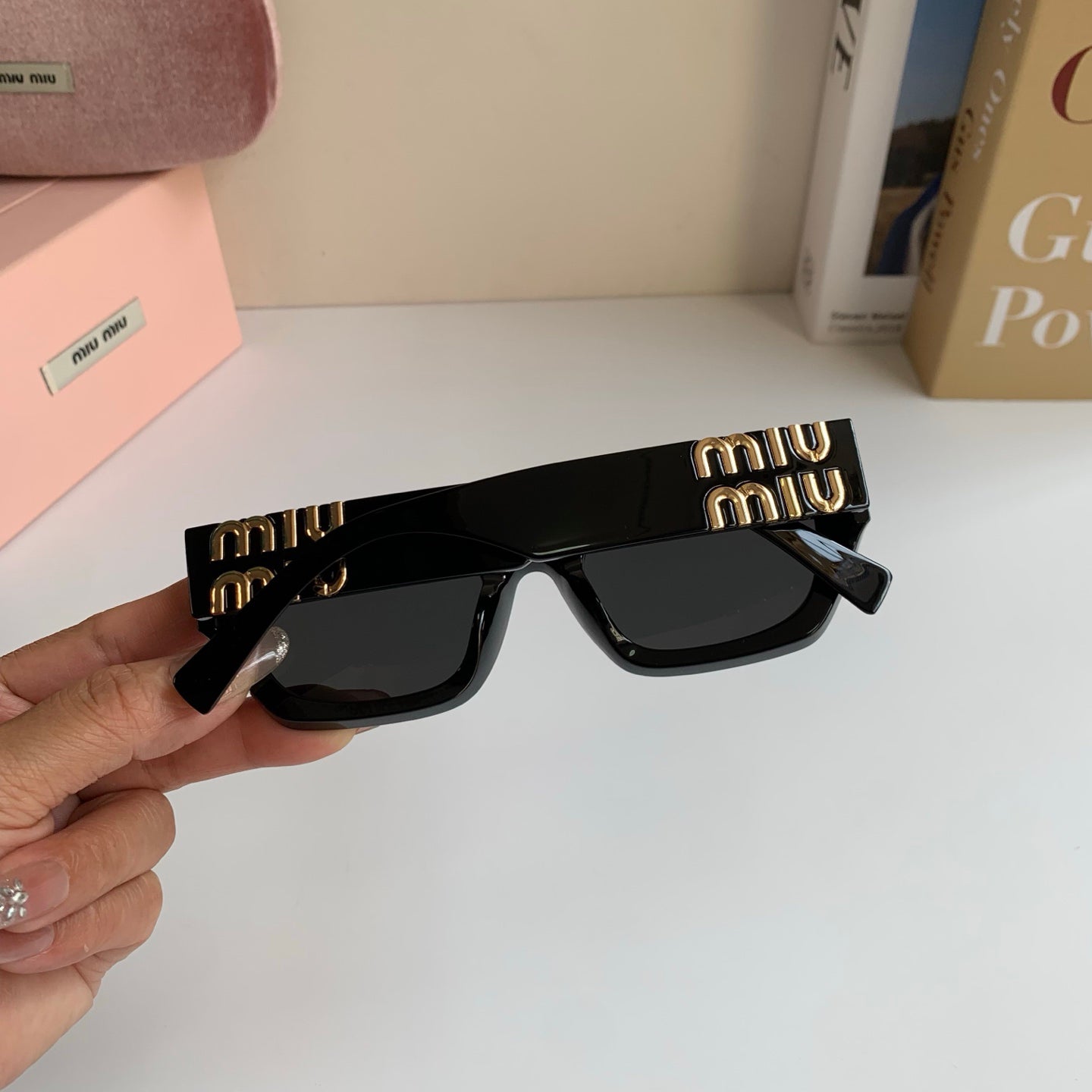 Miu Miu Square Frame Glasses — 2026 Runway Inspired