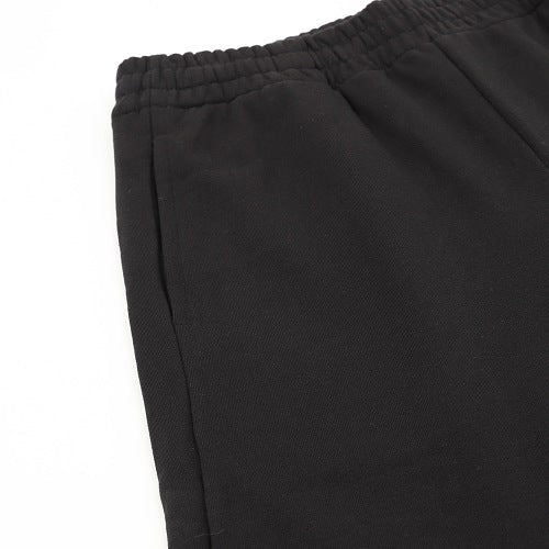 Balenciaga Red Script Logo Sweat Shorts