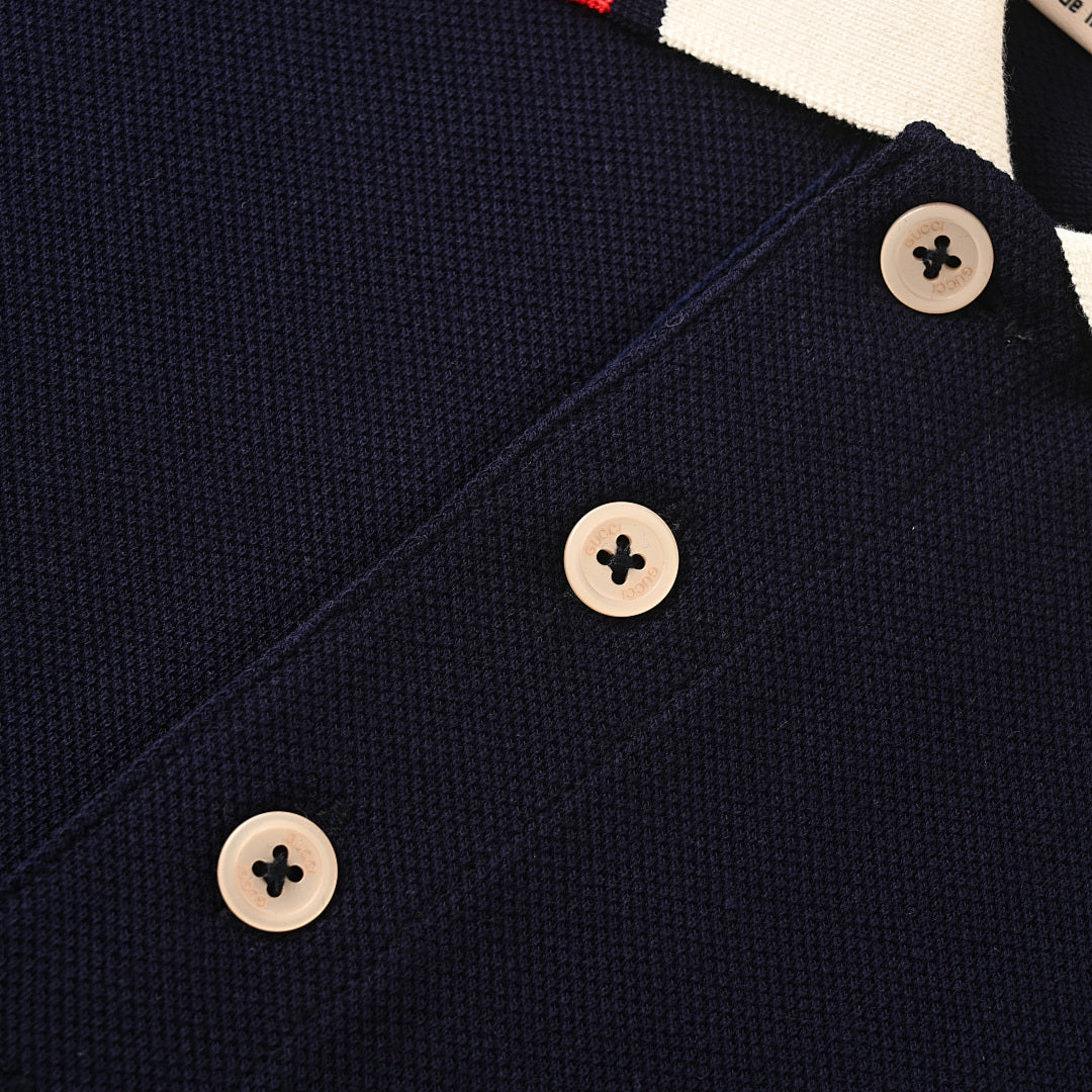 Gucci Double-G Chest Embroidery Polo Shirt 2026