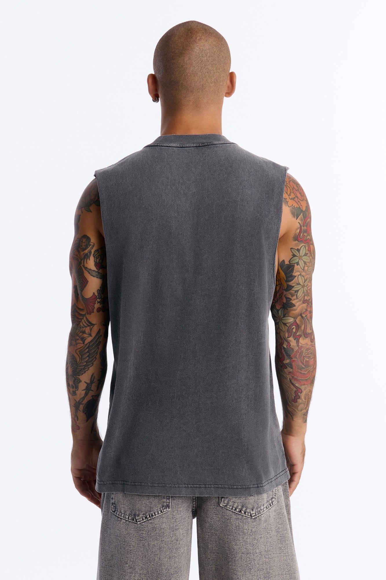 Marvel Venom Icon Muscle Tee - Black Wash - image 4