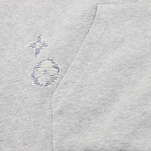 Louis Vuitton LV Allover Monogram Flower Embossed Zip-Up Hoodie