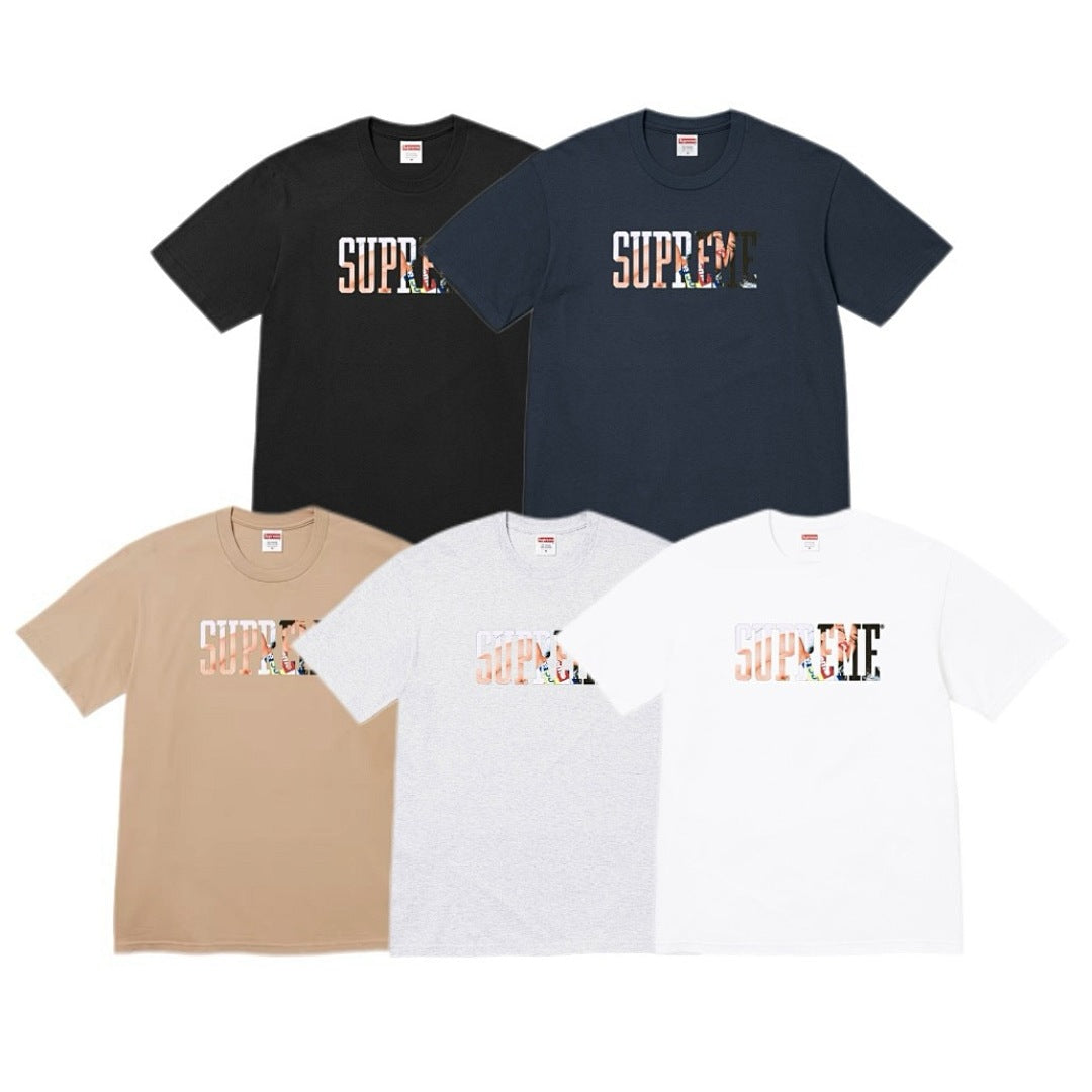 款号M118#p40💰 Supreme FW24 WEEK1 Tera Patrick Tee 经典棉质印花短袖T恤 男女同款 宽松版型 采用260克精梳棉双纱 从面料到辅料全部三标齐全跟足ZP - view 6