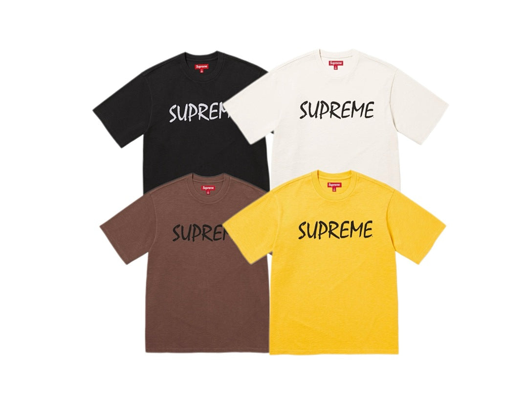 款号M125#p40💰 Supreme FW24 WEEK3 FTP S/S Top 胸前logo印花图案圆领短袖T恤 男女同款 宽松版型 采用260克精梳棉双纱 从面料到辅料全部三标齐全跟足ZP - view 5