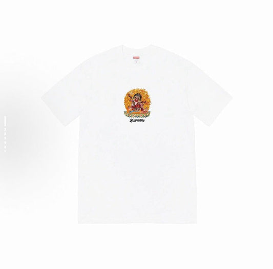 款号M157#p40💰 Supreme SS22 Week 8 Person Tee 狮子头梵文卡通字母印花圆领短袖美式潮流T恤 男女同款 宽松版型 采用260克精梳棉双纱 从面料到辅料全部三标 - view 4