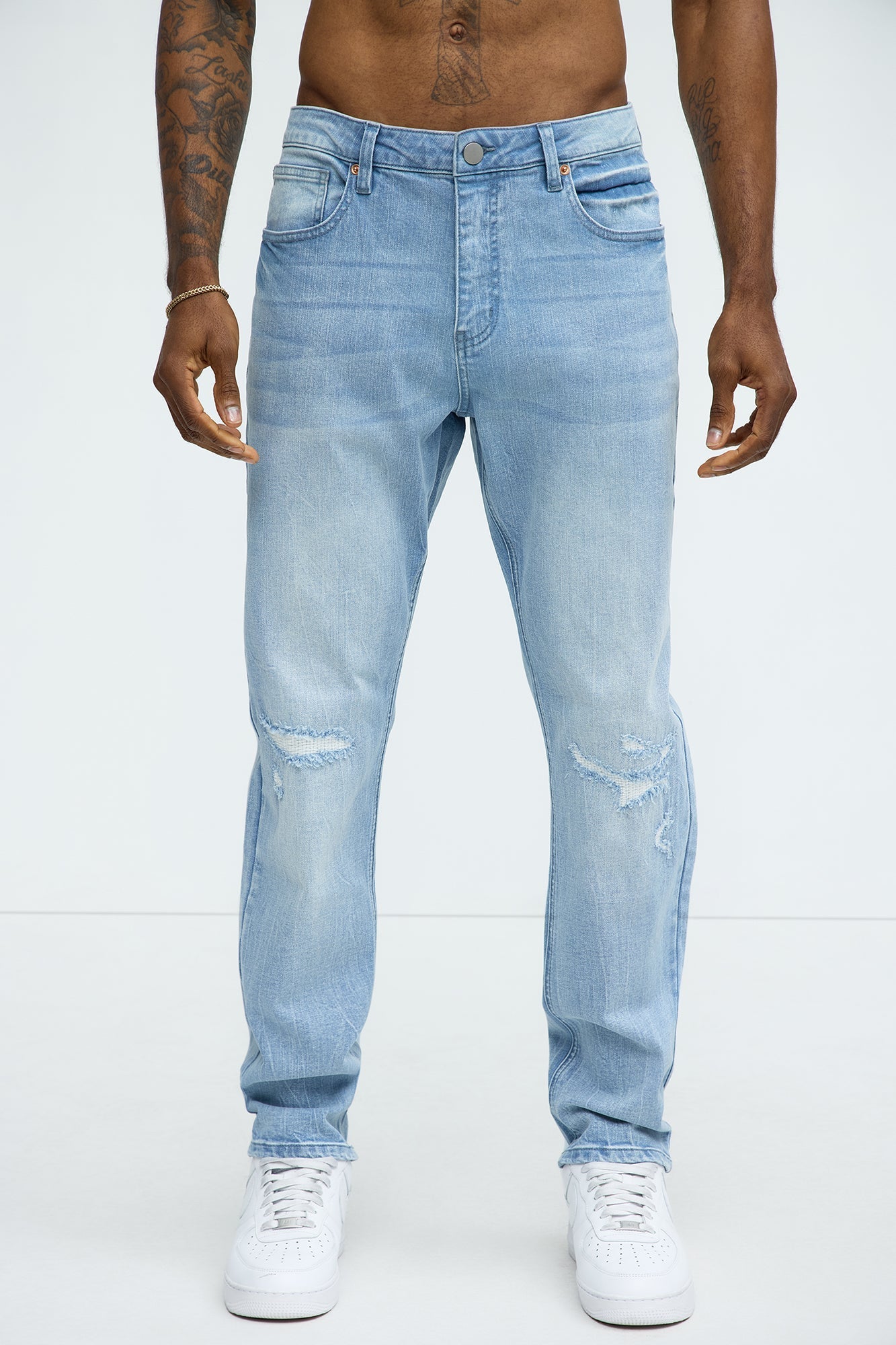 Dreamy Slim Jeans - Light Blue Wash - image 1