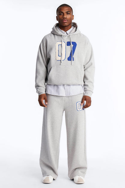 Mellow Patch Hoodie - Heather Grey - image 2