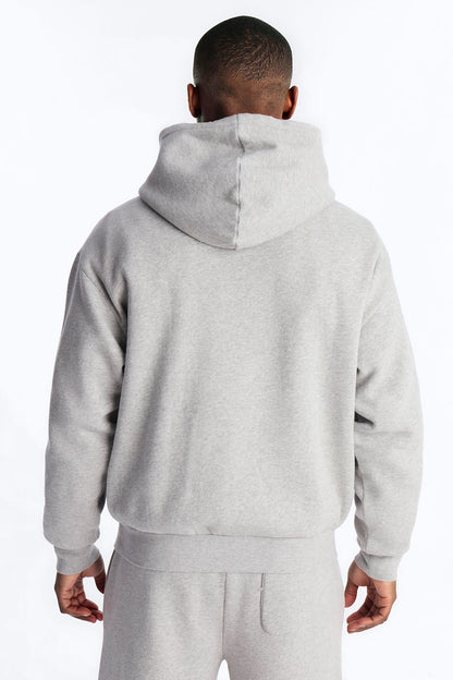Mellow Patch Hoodie - Heather Grey - image 3
