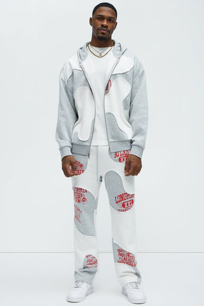 Tyson Champion Oversized Zip Hoodie - Heather/Combo - image 2