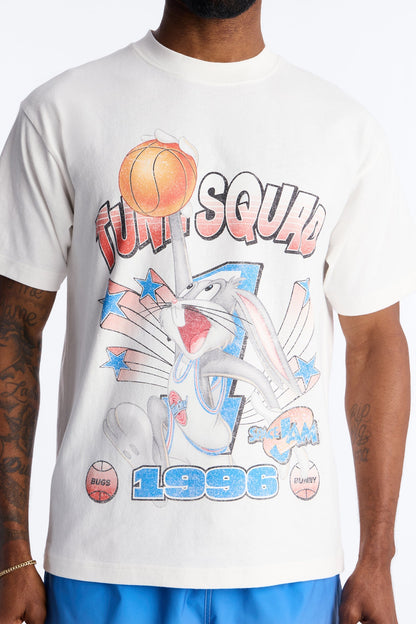 Space Jam Tune Squad 1996 Premium Short Sleeve Shirt - White - image 3