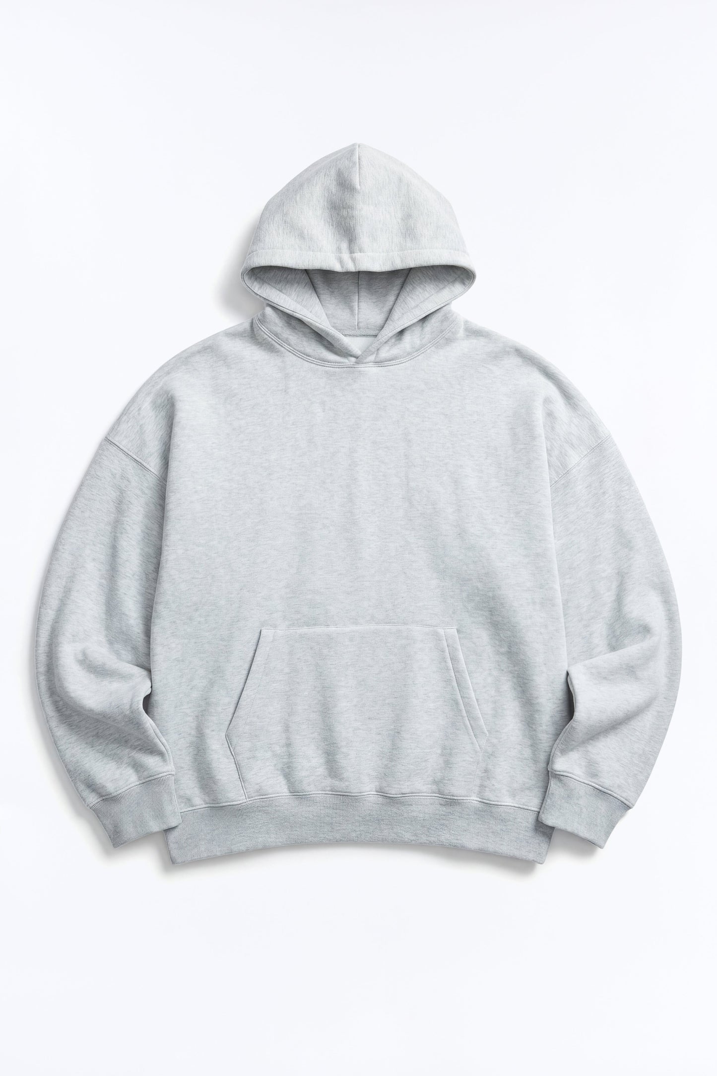 Tyson Oversized Heavyweight Hoodie - Heather Grey - image 2