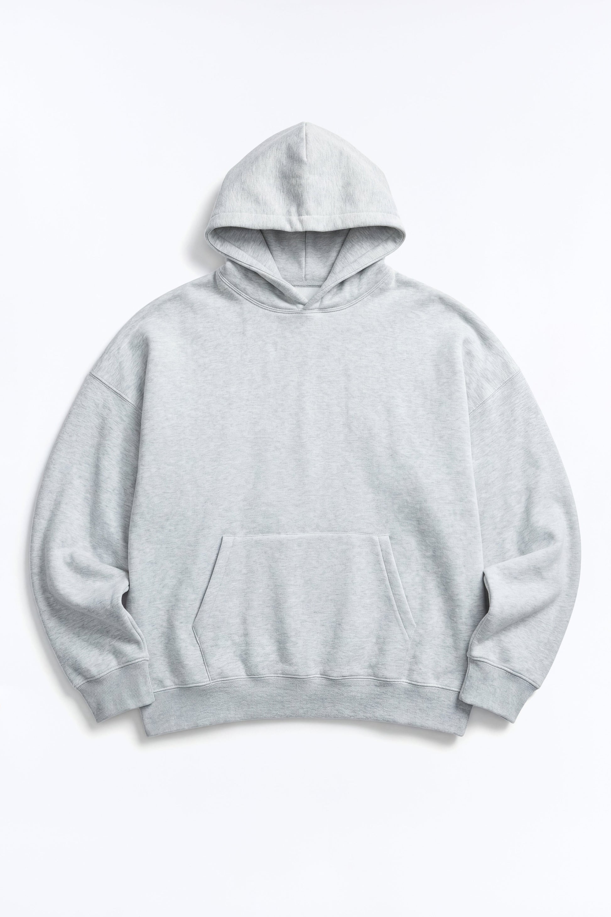 Tyson Oversized Heavyweight Hoodie - Heather Grey - image 2