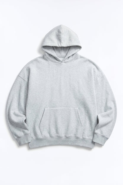 Tyson Oversized Heavyweight Hoodie - Heather Grey - image 2