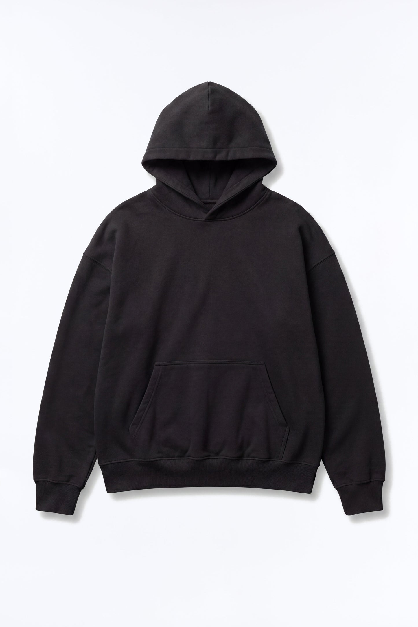 Tyson Oversized Heavyweight Hoodie - Black - image 2