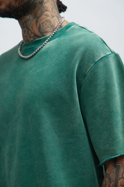 Tyson Heavy Wash Tee - Green - image 3