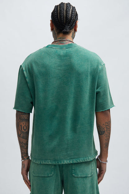 Tyson Heavy Wash Tee - Green - image 4