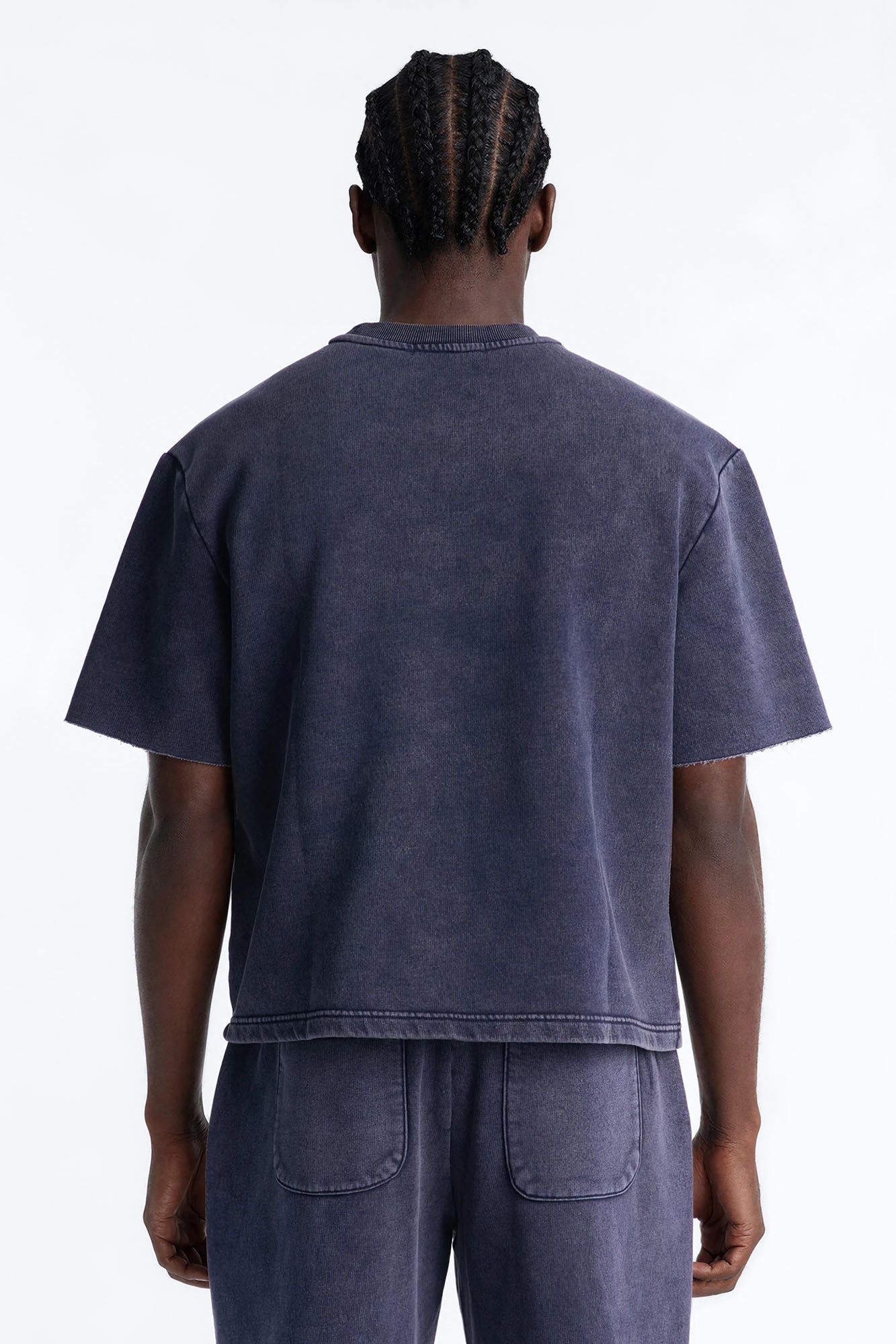 On The Go Washed Tee - Navy - image 4