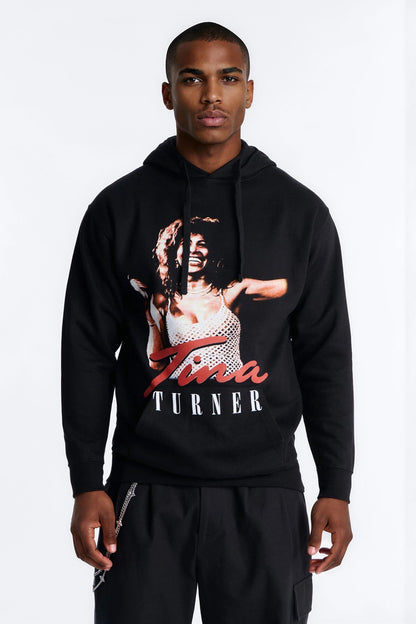Tina Turner Private Dancer Tour '85 Hoodie - Black - image 1