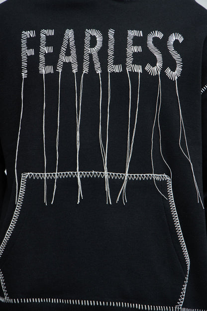 Tyson Stitch Hoodie - Black - image 3