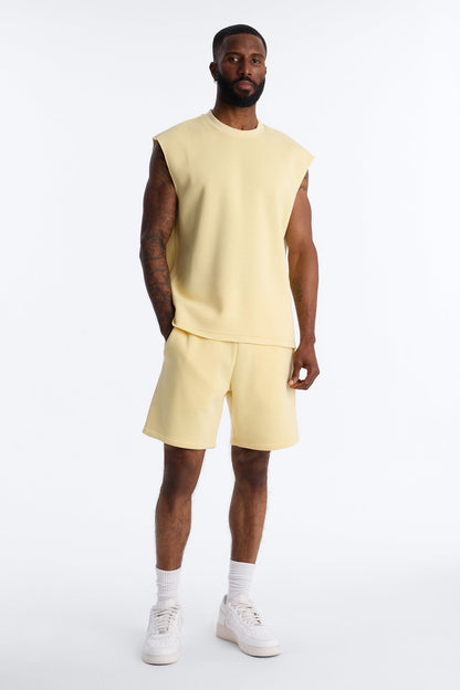 Tyson Relaxed Muscle Tee - Butter Yellow - image 3