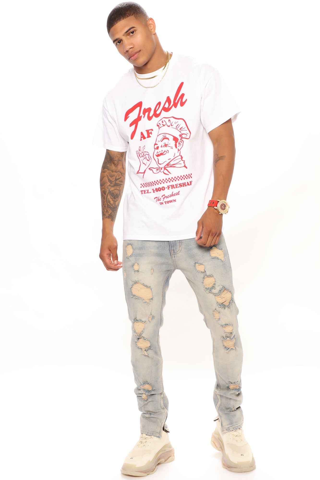 Stay Positive Skinny Jean - Light Blue Wash - image 3