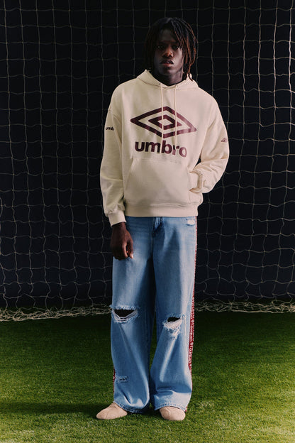 Umbro Distressed Baggy Jean - Light Blue Wash - image 1
