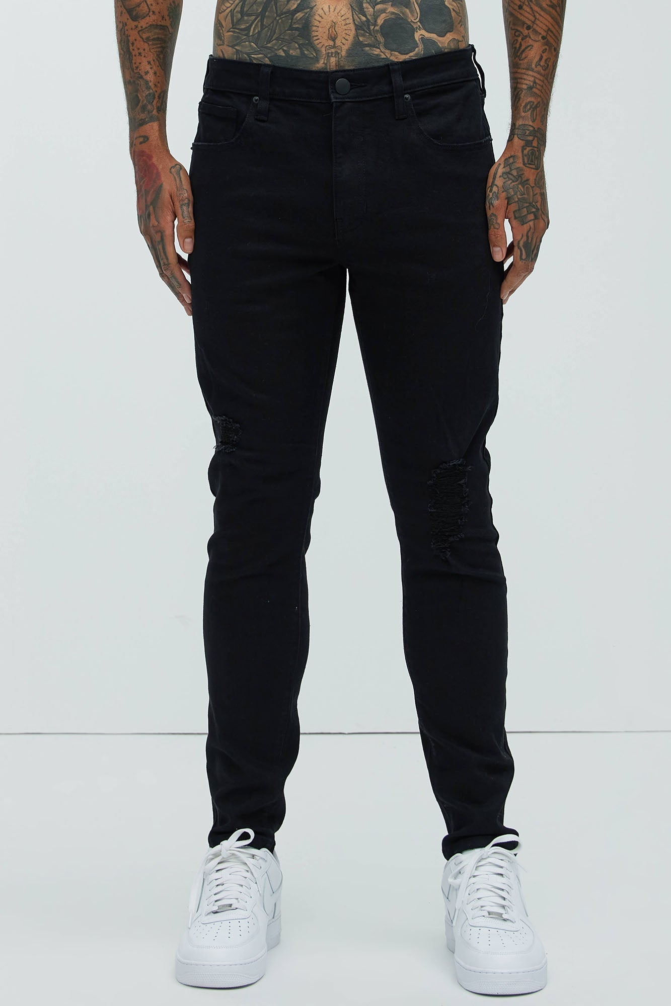 Take No L's Skinny Jean - Black - image 4