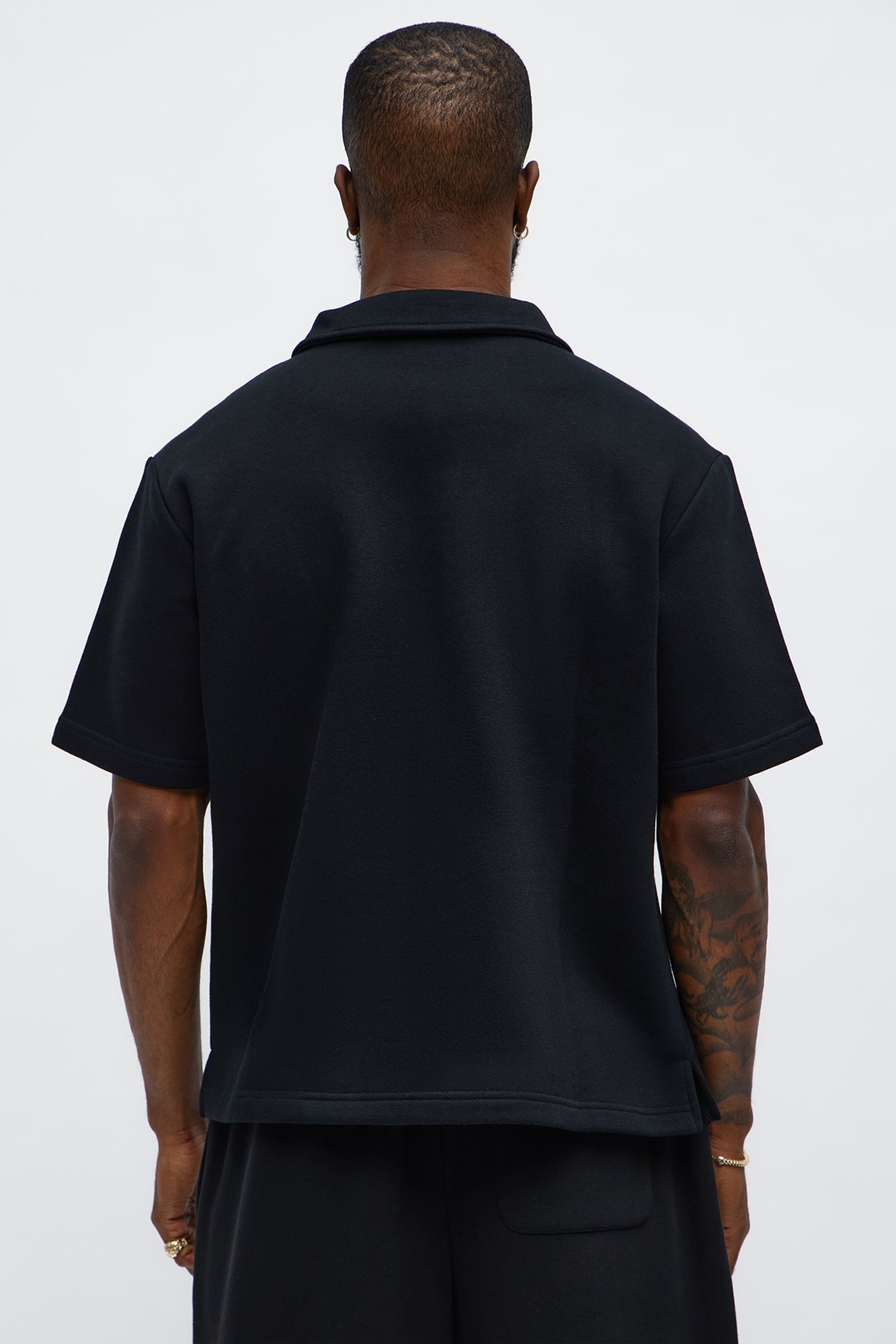Tyson Happy Mistake Short Sleeve Polo - Black - image 3