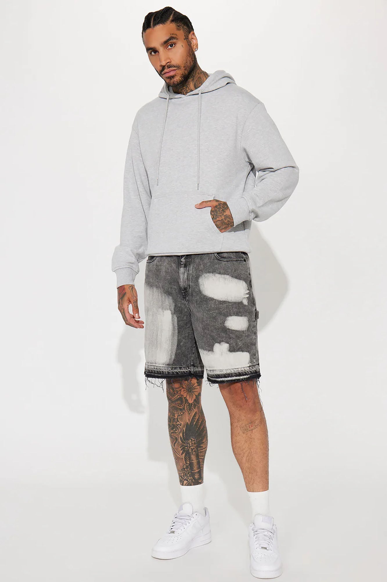 Tyson Hoodie - Heather Grey - image 4