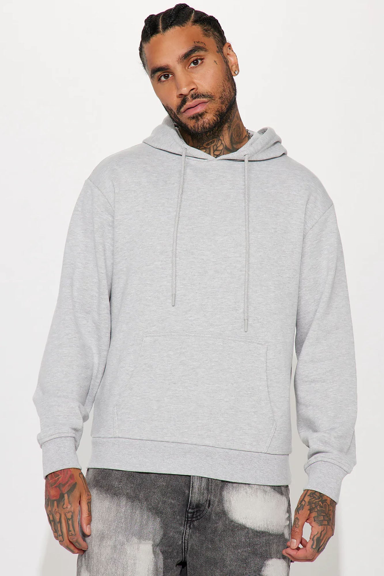 Tyson Hoodie - Heather Grey - image 3