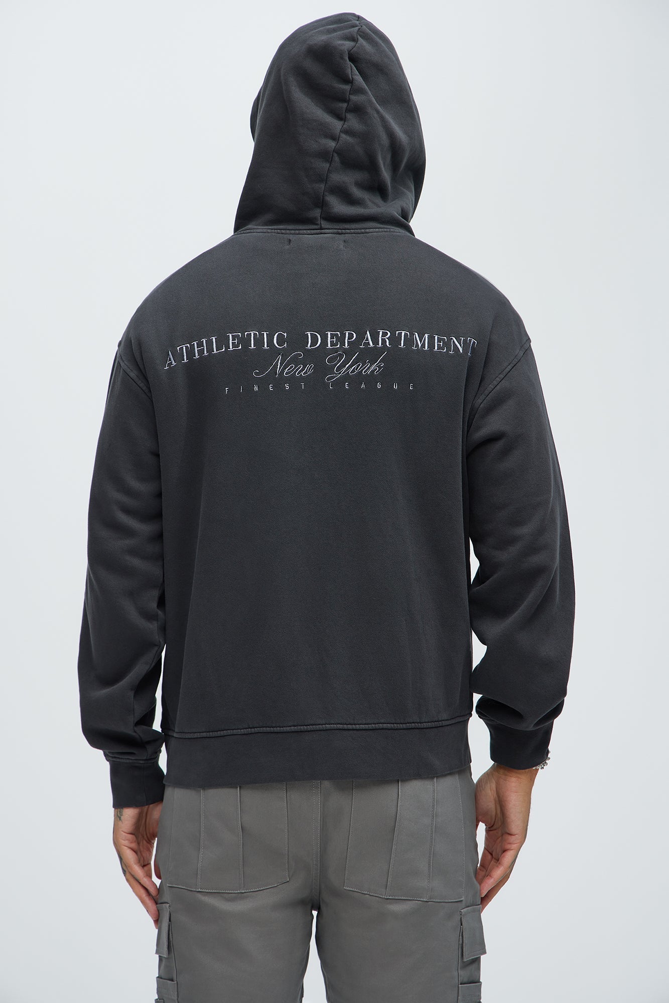 Athletic Department Zip Up Hoodie - Black - image 4