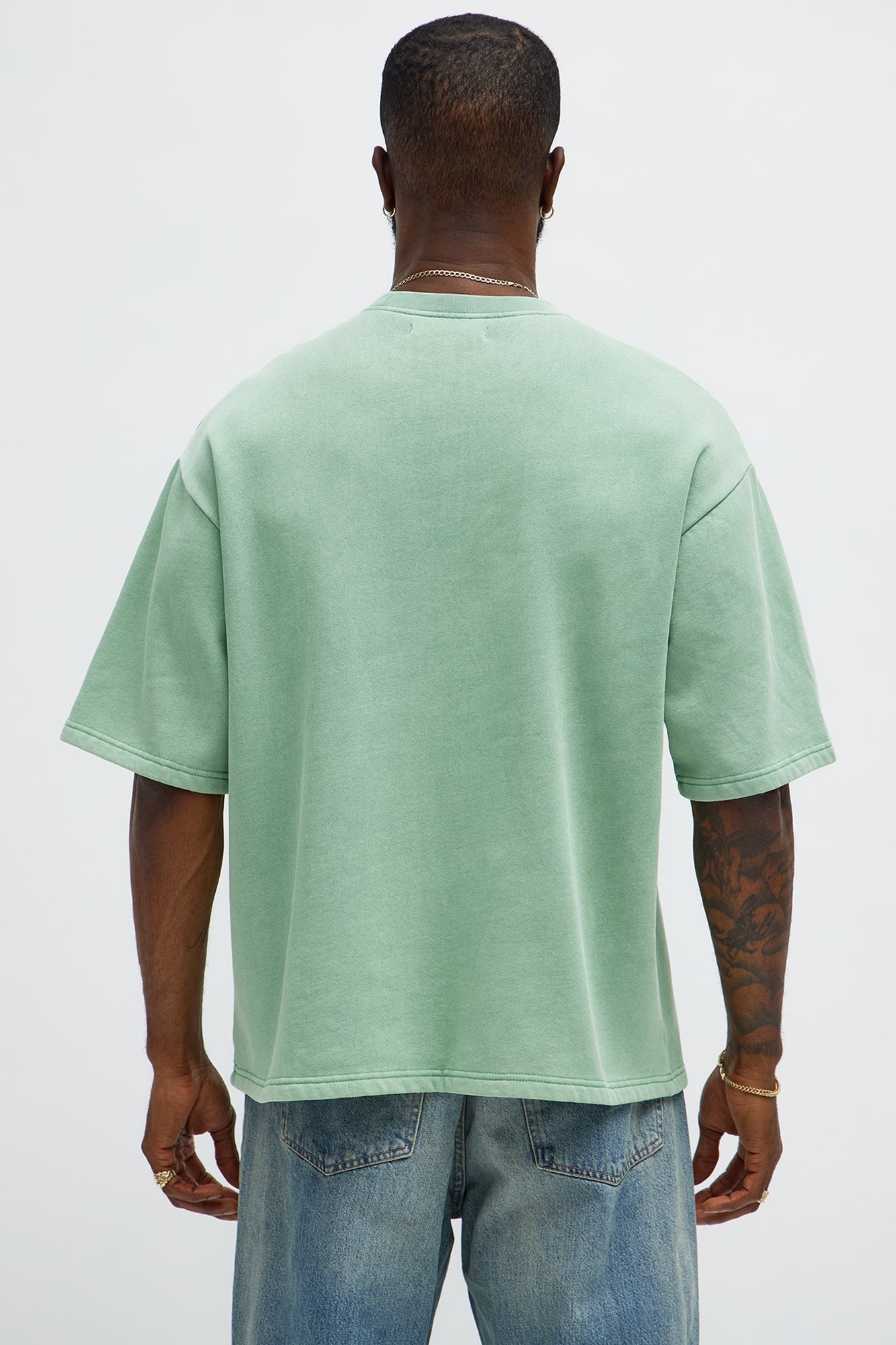 Chaos Oversized Tee - Green - image 3