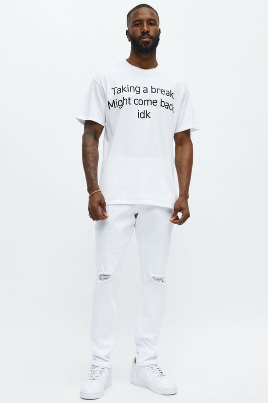 Cornell Ripped Skinny Jeans - White - image 1