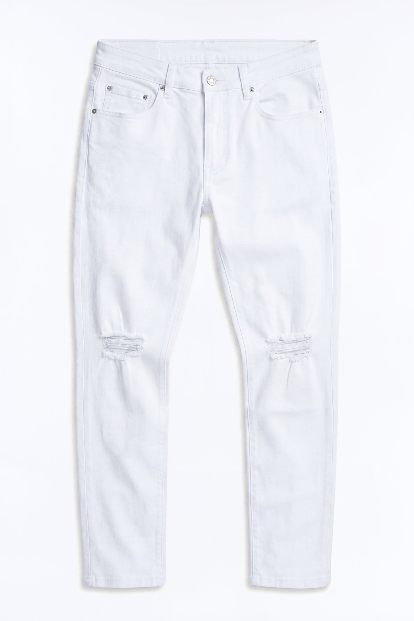 Cornell Ripped Skinny Jeans - White - image 2