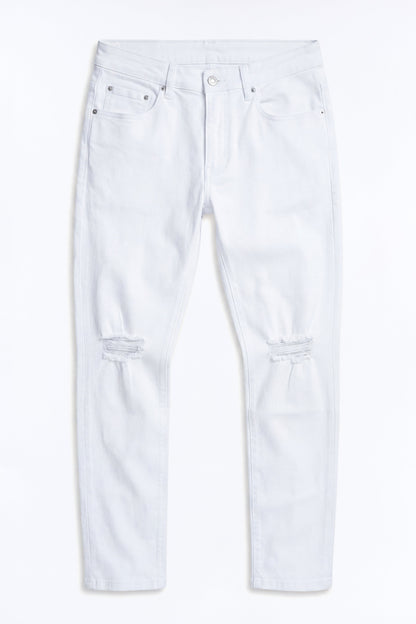 Cornell Ripped Skinny Jeans - White - image 2