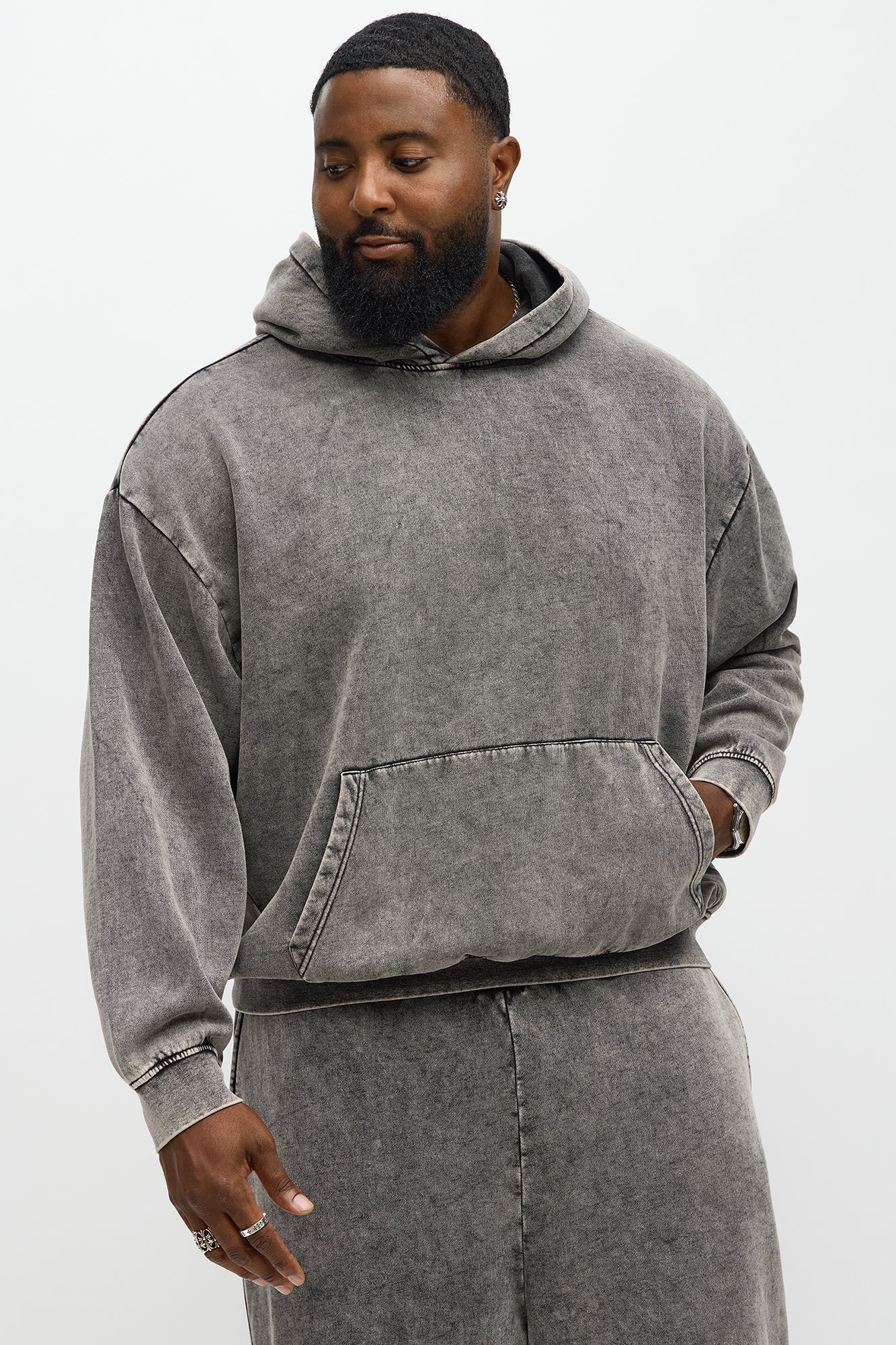 Can't Fade Me Hoodie - Grey - image 4