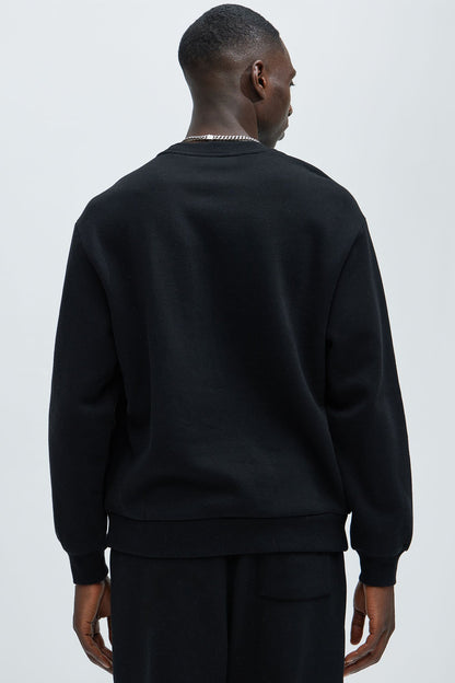 Tyson Crew Neck Sweatshirt - Black - image 4