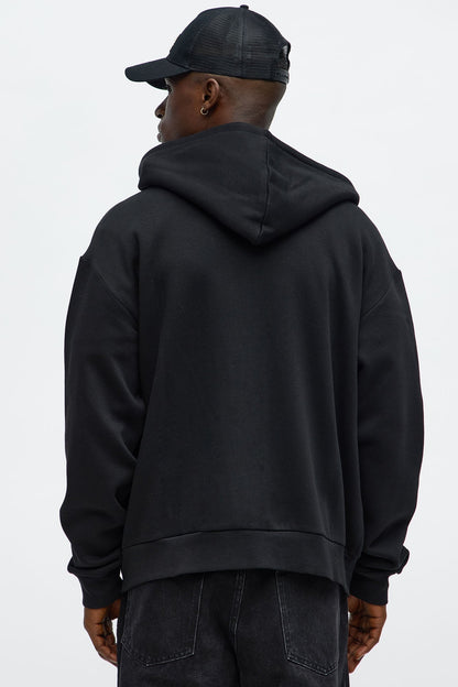 Tyson Stay Away Zip Up Hoodie - Black - image 4