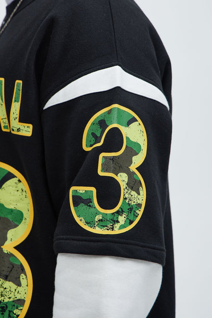 Tyson General Soldier Long Sleeve Tee - Black/combo - image 4