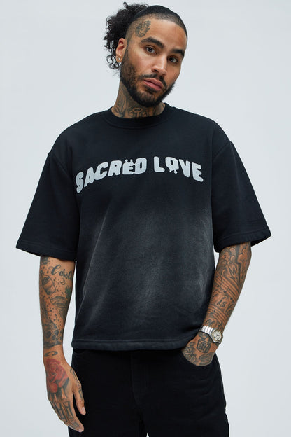 Tyson Sacred Love Relaxed Short Sleeve Tee - Black - image 1