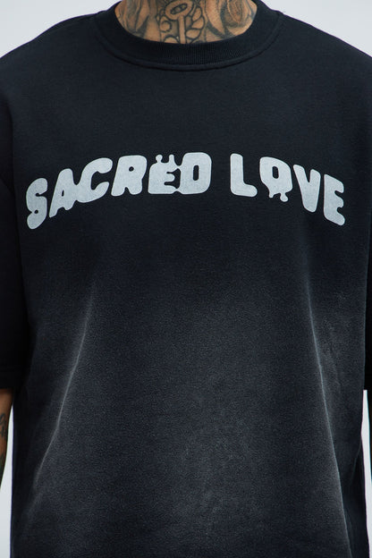 Tyson Sacred Love Relaxed Short Sleeve Tee - Black - image 4