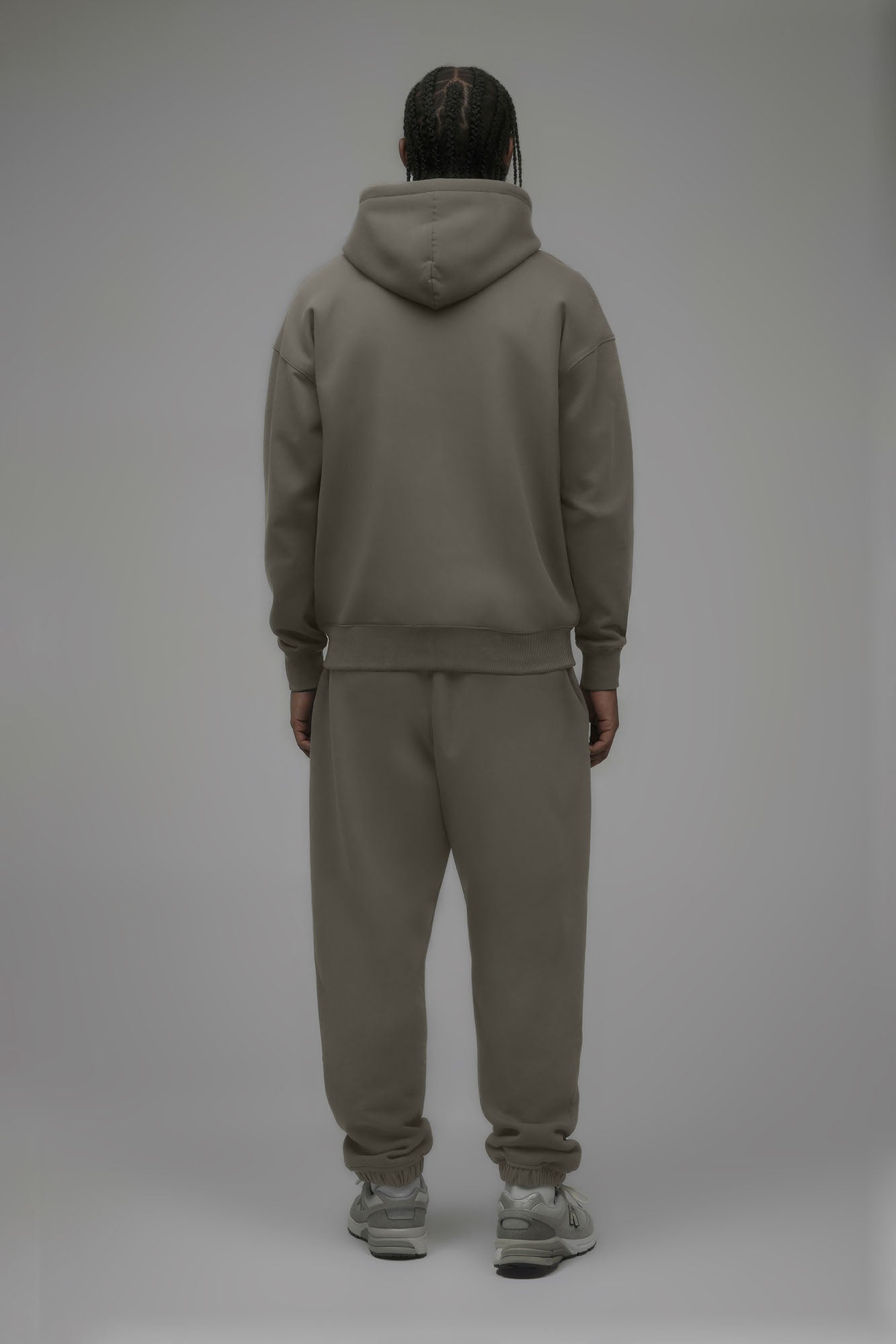 410 Oversized Hoodie - Moss Grey - image 2