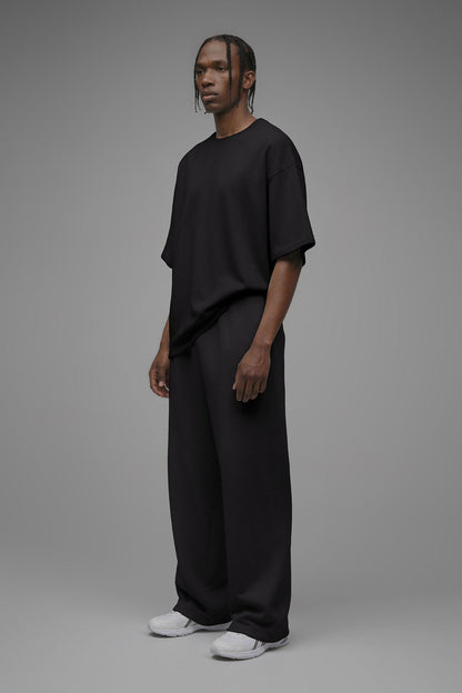 410 Oversized Fleece Tee - Black - image 3